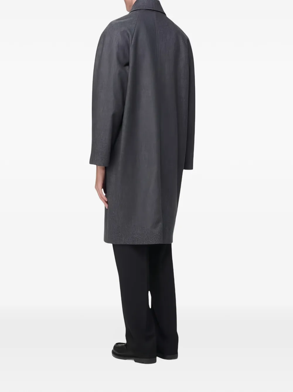 Hevo Tricase double-breasted coat Grijs