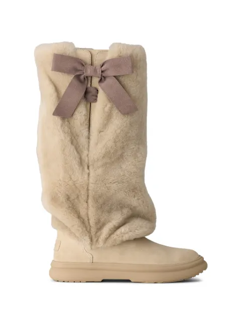 UGG Apres City Tall bow-detail boots