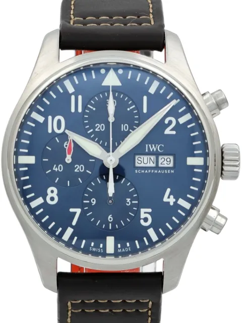 IWC Schaffhausen Pilot Chronograph Le Prince 43mm watch