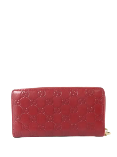 Gucci Pre-Owned Guccissima Lovely Line long wallet