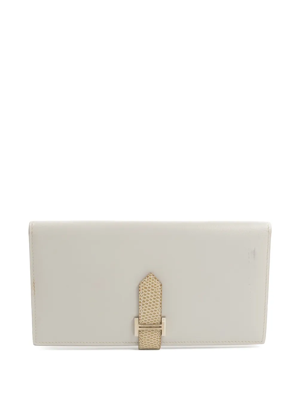 Hermès Pre-Owned Béarn leather wallet - Grau