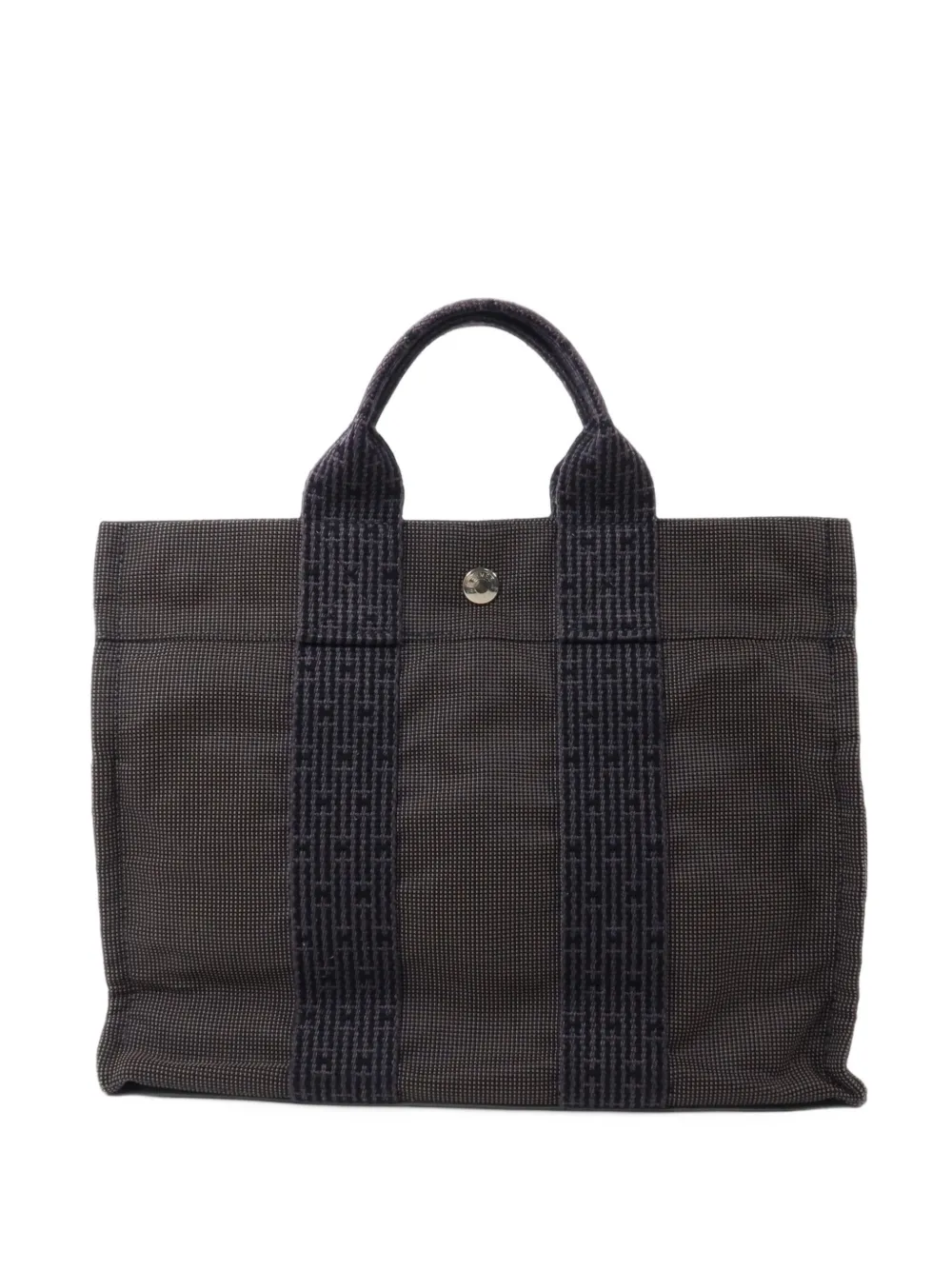 Hermes Herline Tote Bag In Gray