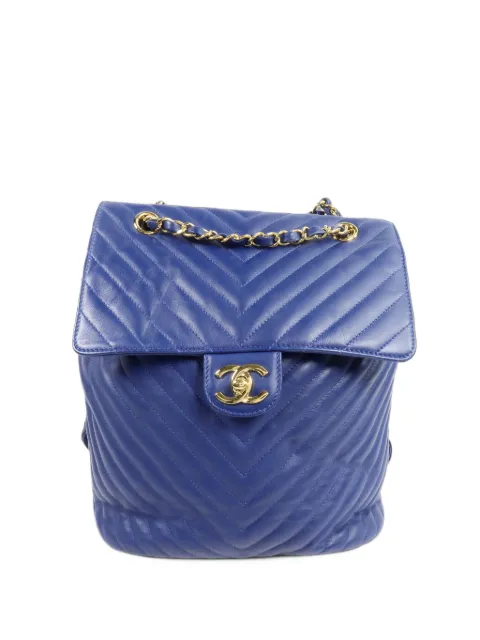 CHANEL Pre-Owned sac à dos Urban Spirit à matelassage à chevrons