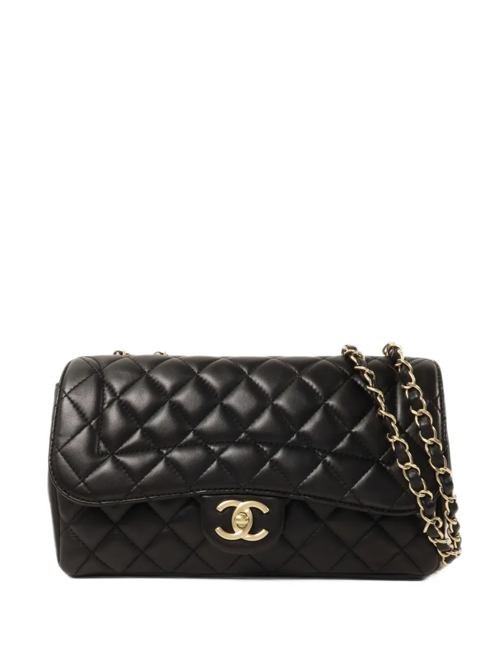 CHANEL Pre-Owned CC turn-lock quilted shoulder bag - Schwarz