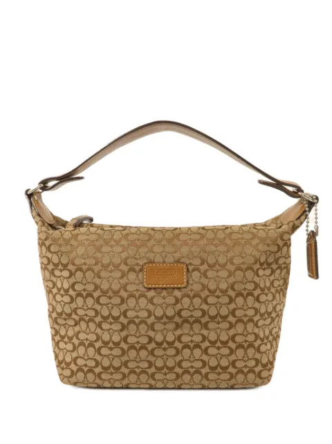 Coach Vintage monogram canvas mini handbag