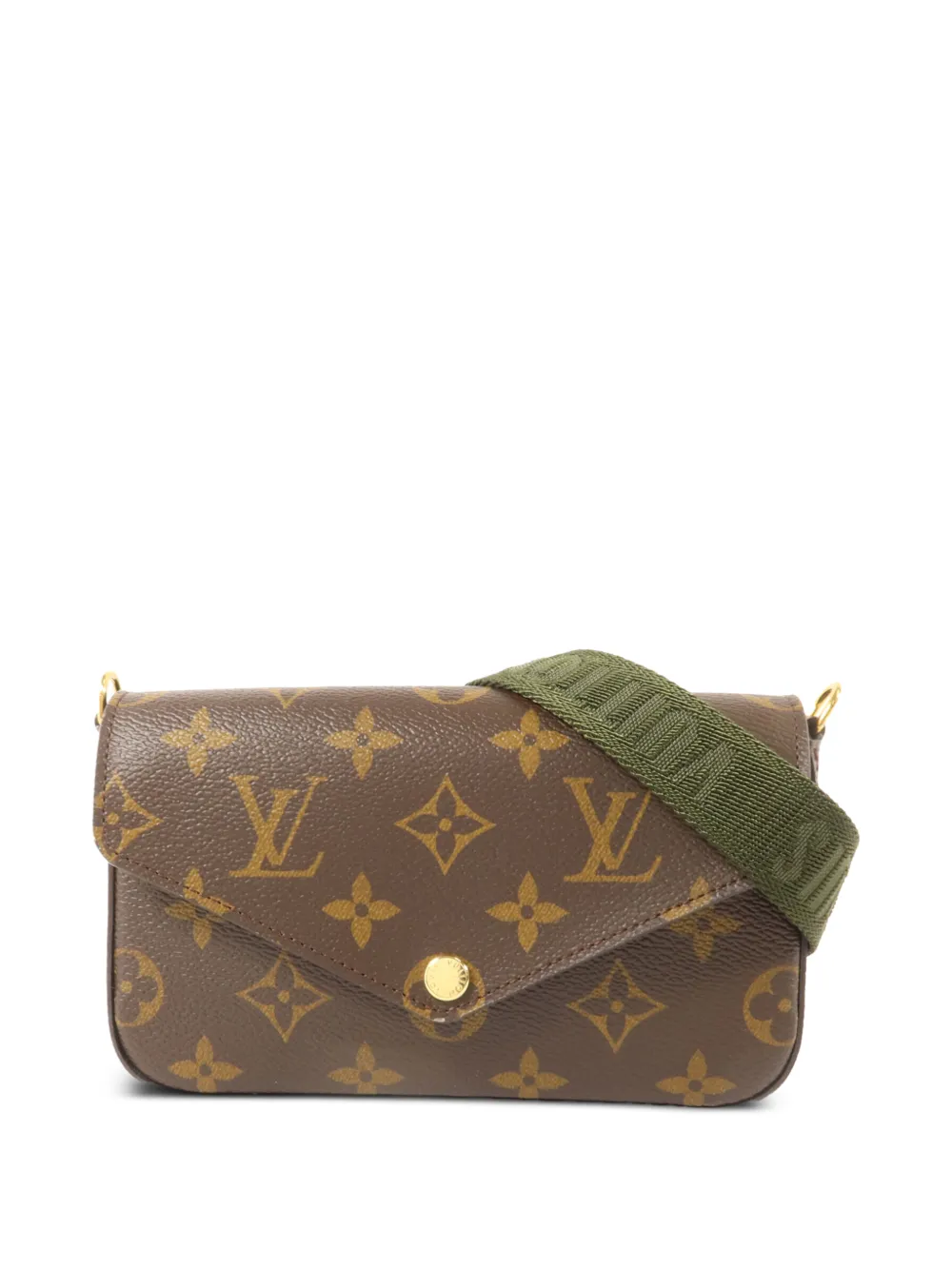 Louis Vuitton Pre-Owned Monogram Felicie Strap & Go shoulder bag - Marrone