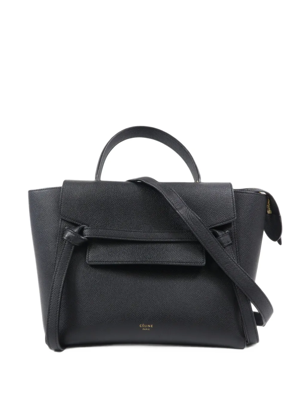 Celine Pre-Owned mini leather shoulder bag - Schwarz
