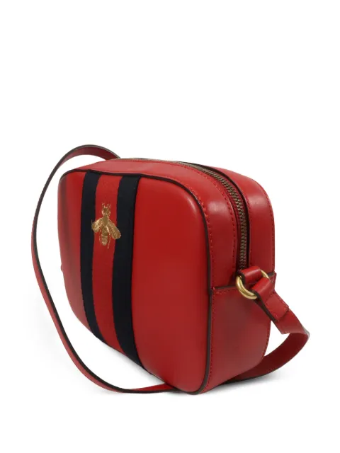 Gucci Pre-Owned Bee Web camera bag