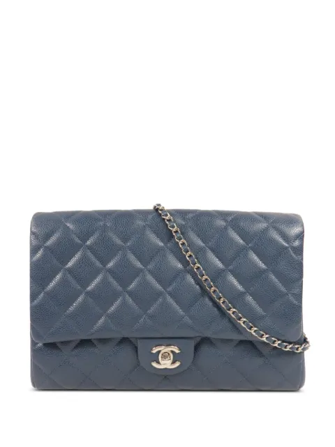 CHANEL Pre-Owned CC turn-lock chain clutch bag