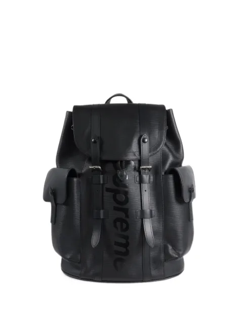 Louis Vuitton Pre-Owned x Supreme Christopher backpack
