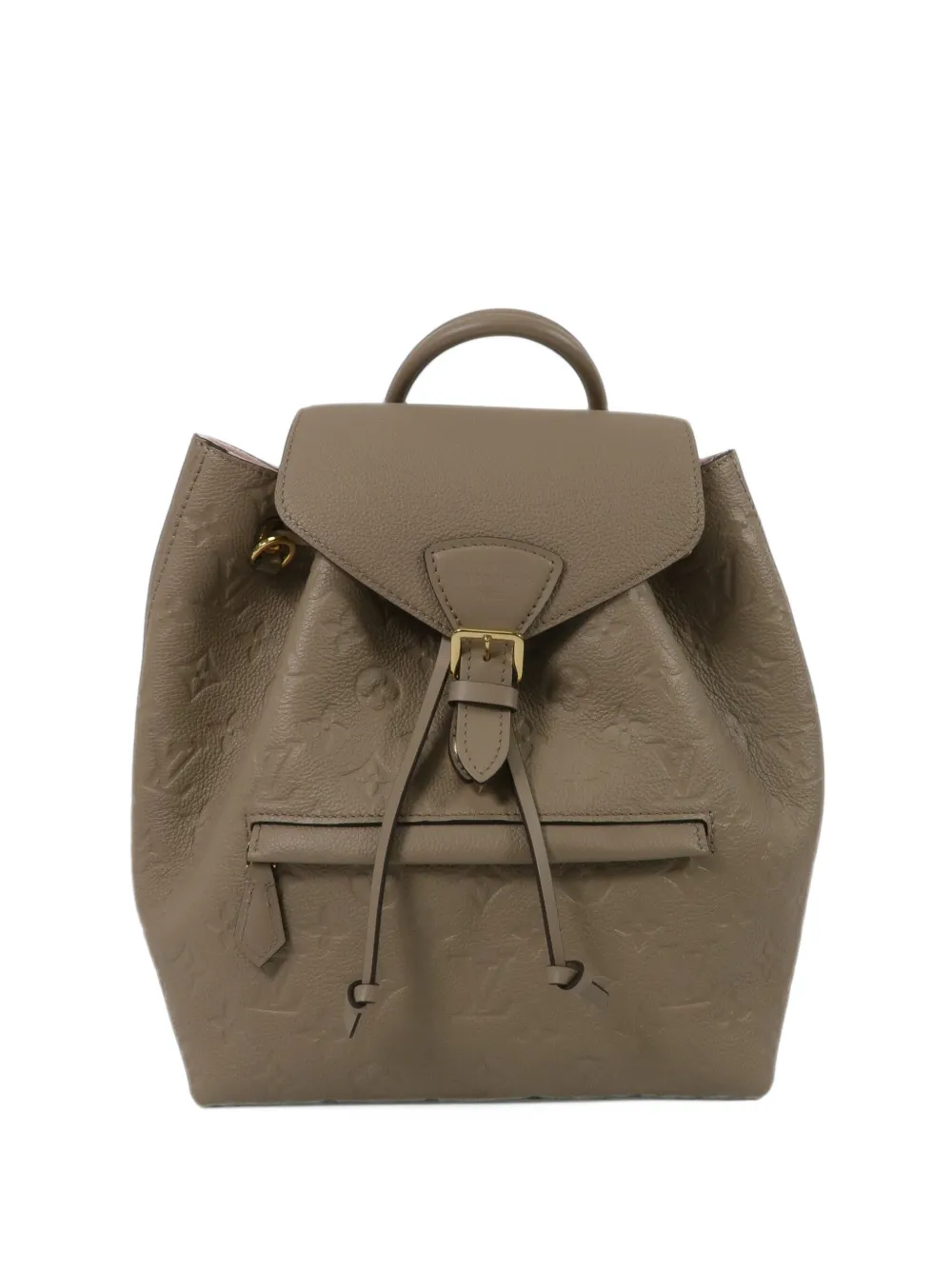 Louis Vuitton Pre-Owned PM Montsouris Monogram Empreinte leather backpack - Nude
