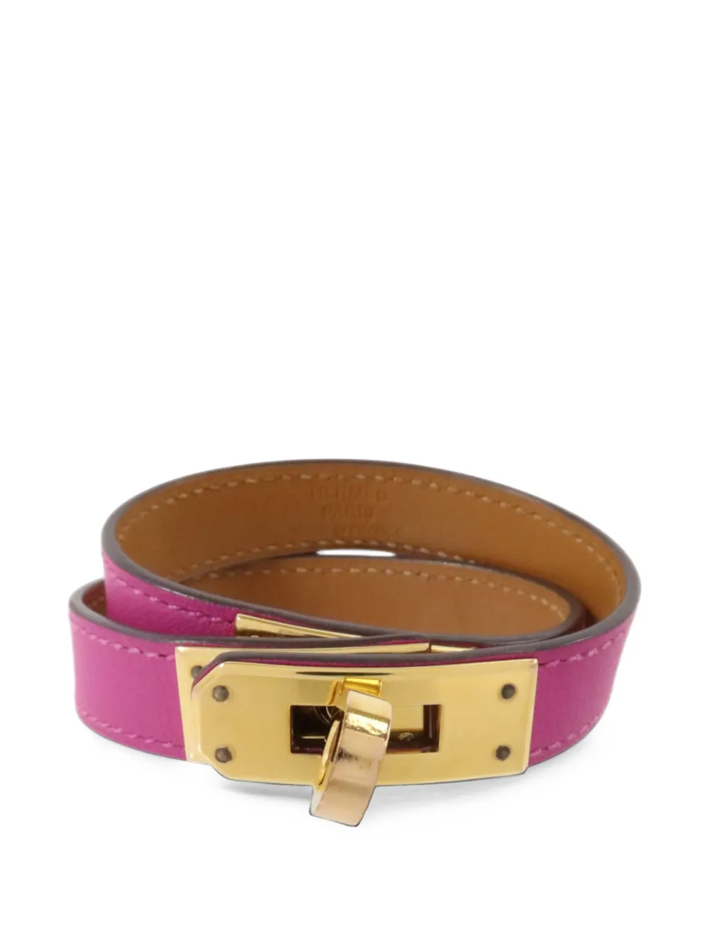 Hermès Pre-Owned 2018 Mini Kelly Double Tour bracelet - Violett