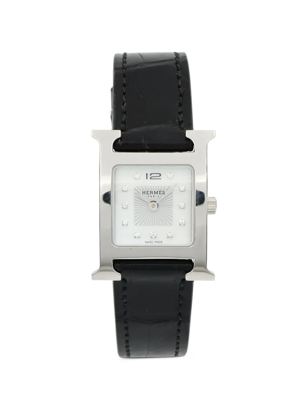 Hermès Pre-Owned 2025 Heure H 30mm watch - White
