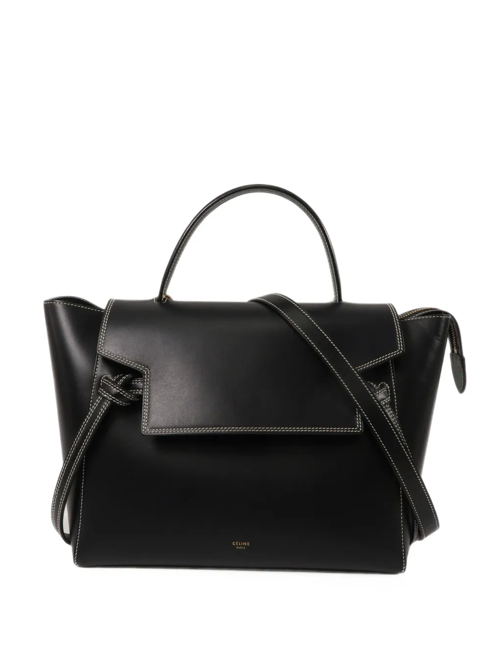 Celine Pre-Owned mini Belt logo-print tote bag - Schwarz