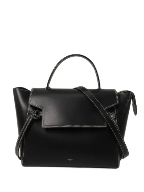 Celine Pre-Owned mini Belt logo-print tote bag