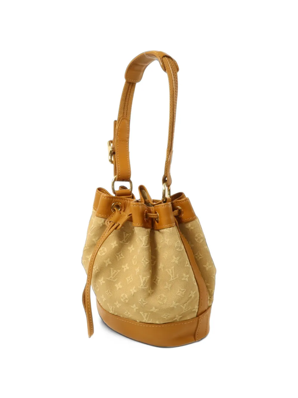 Louis Vuitton Pre-Owned mini Noelie Monogram bucket bag Beige