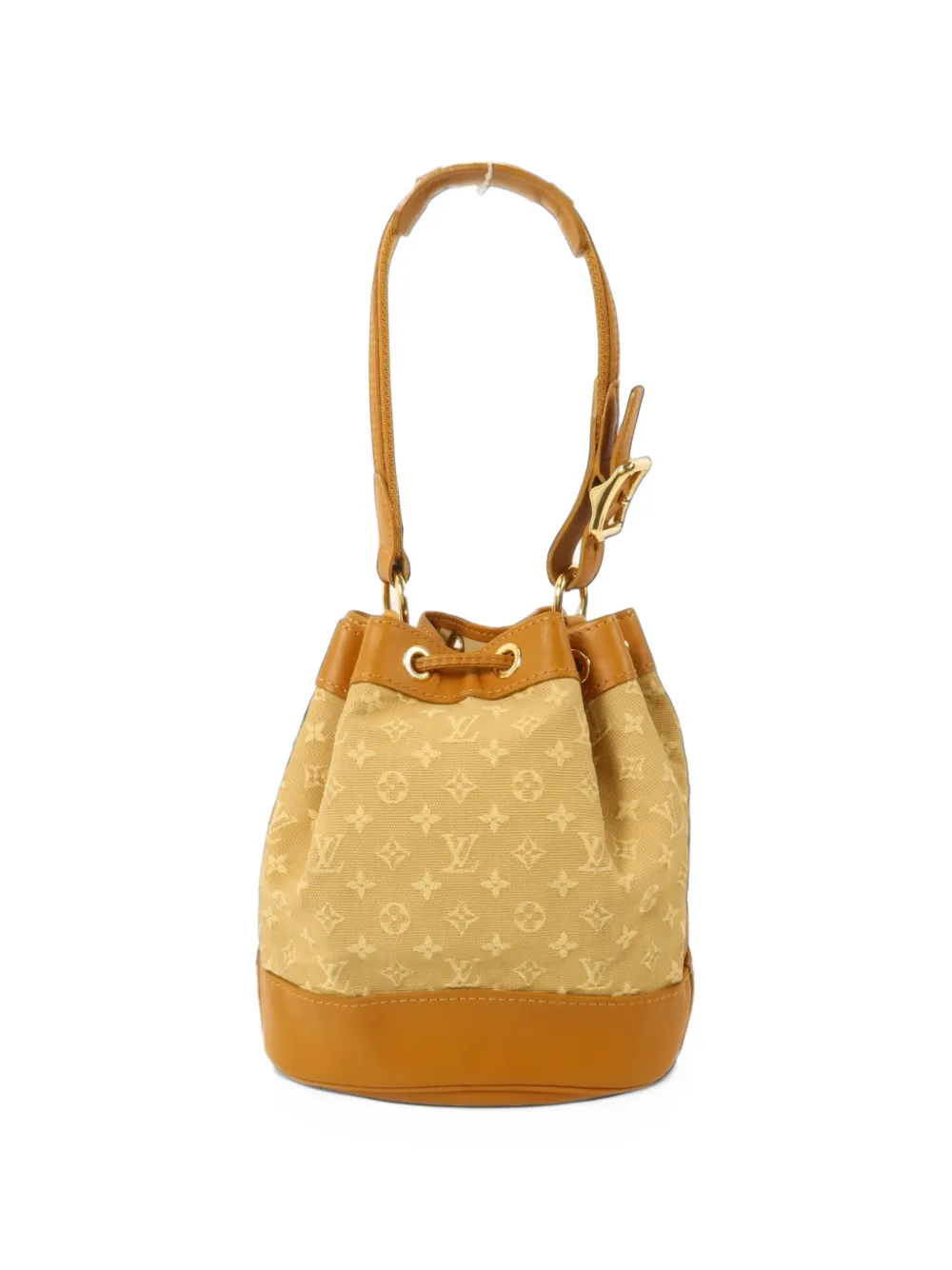 Louis Vuitton Pre-Owned mini Noelie Monogram bucket bag Beige