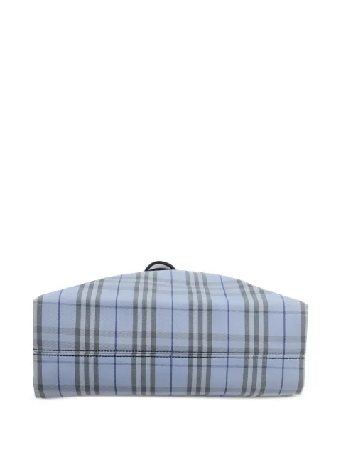 Burberry Pre-Owned tote con cuadros estampados
