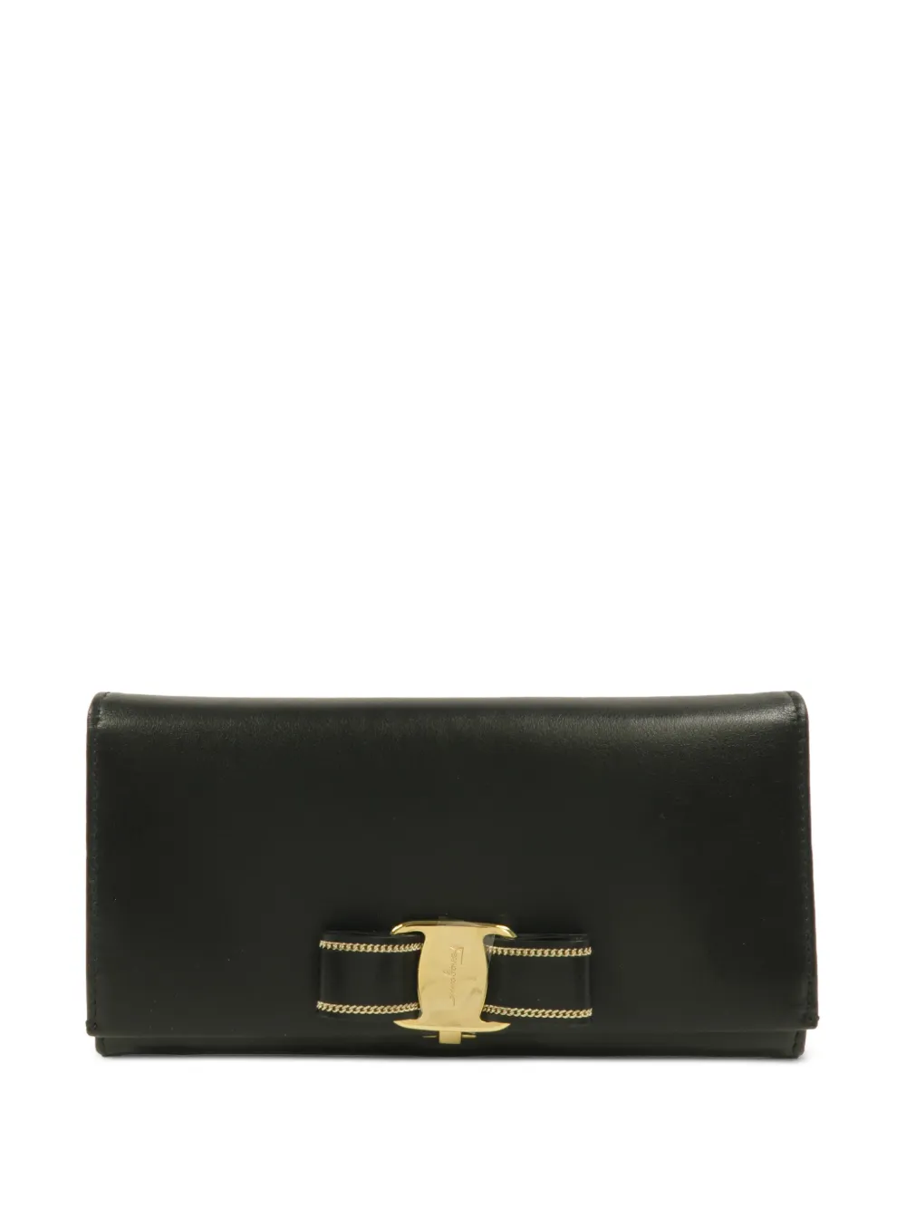 Ferragamo Pre-Owned Vara Bow wallet - Nero