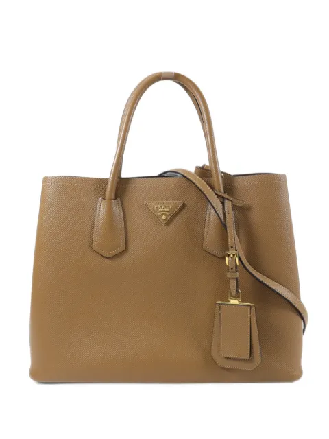 Prada Pre-Owned 2-Way leather tote bag