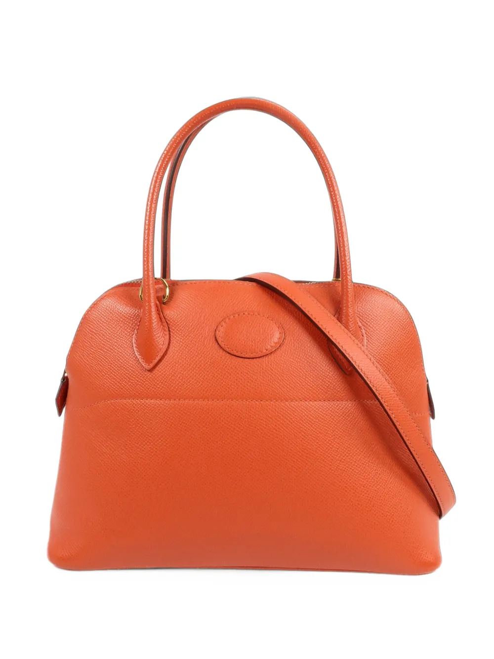 Hermès Pre-Owned 2021 27 Bolide leather handbag - Orange