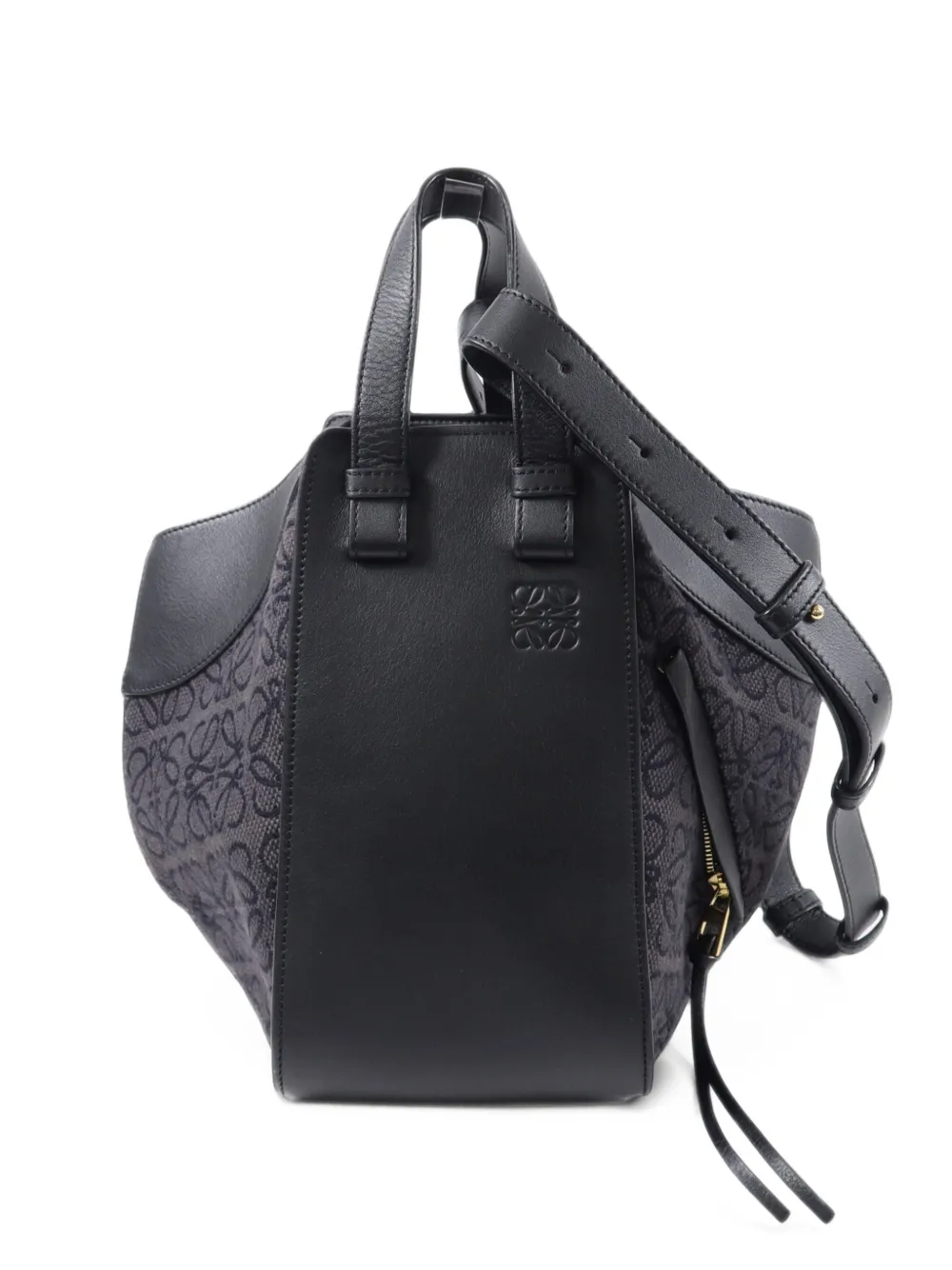 Loewe Pre-Owned medium Hammock two-way shoulder bag - Schwarz