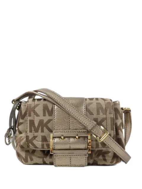Michael Kors Vintage logo-print buckled mini bag