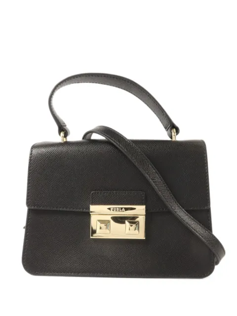 Furla foldover-top tote bag