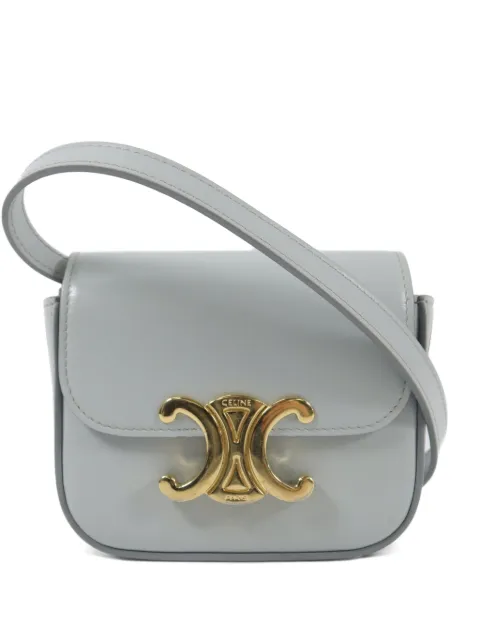 Celine Pre-Owned mini Claude Triomphe shoulder bag