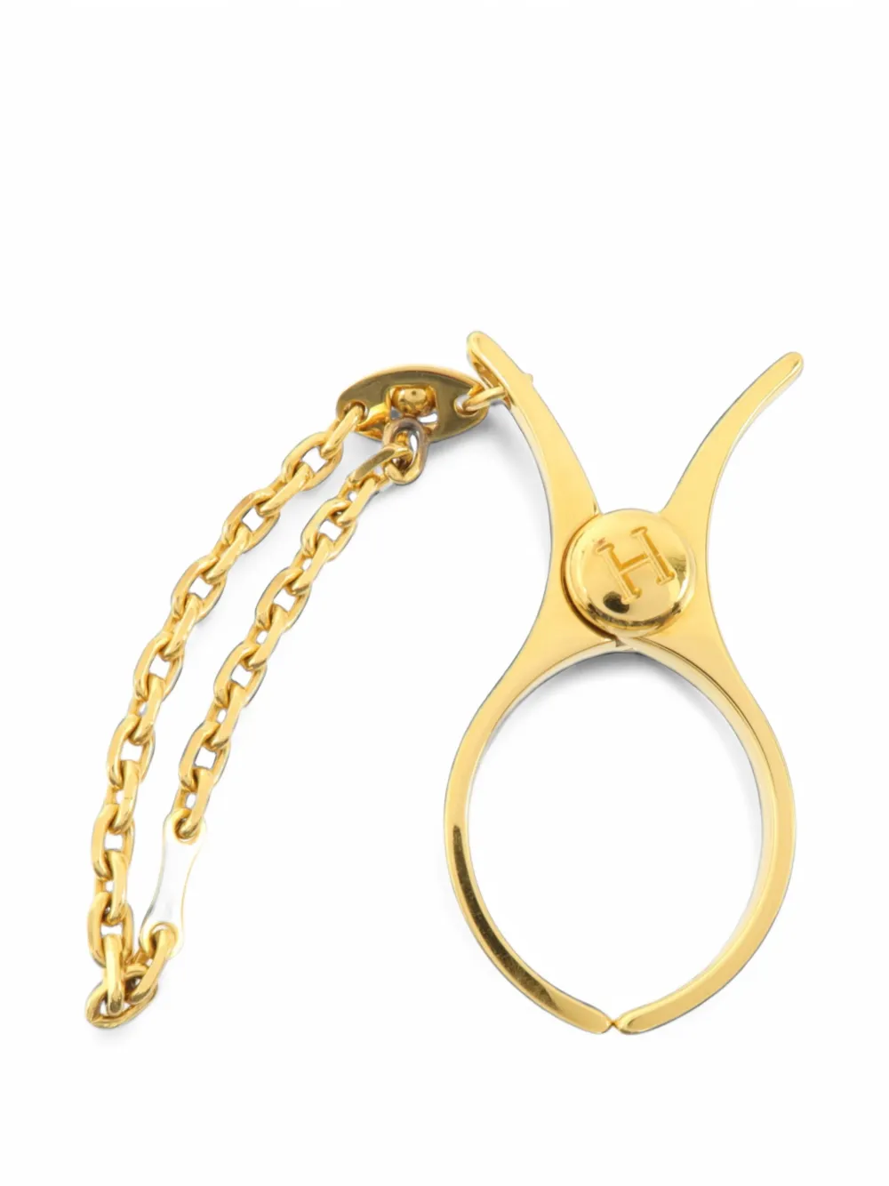 Hermès Pre-Owned H glove clip - Gold