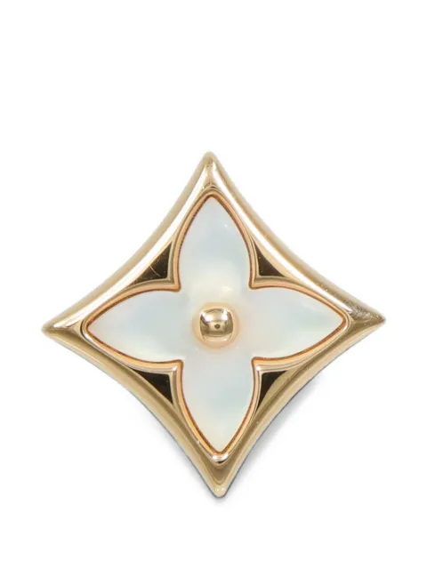 Louis Vuitton Pre-Owned серьги Color Blossom с перламутром
