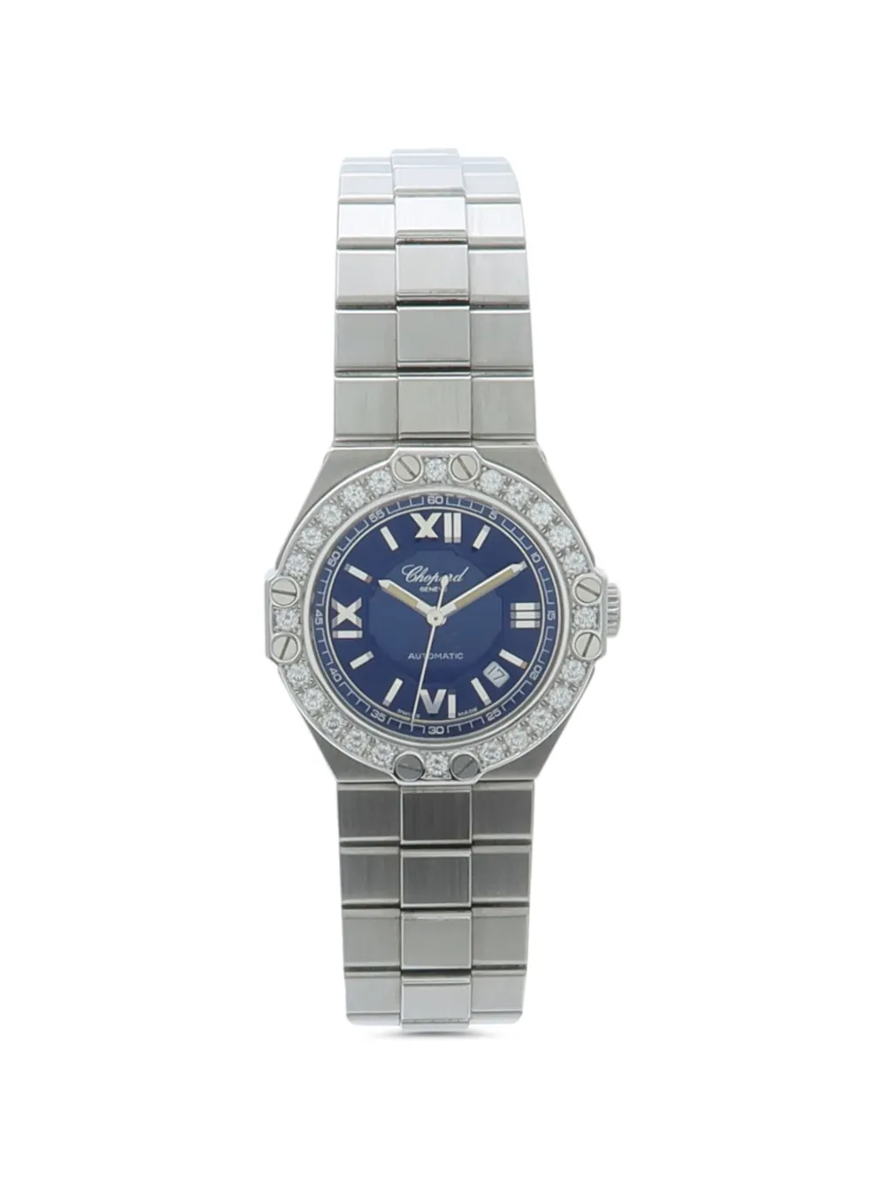 Pre-owned Chopard St Moritz 30mm Watch In 蓝色
