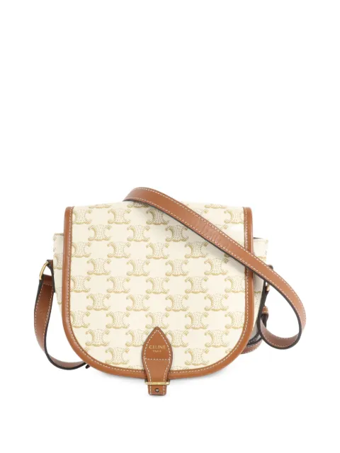 Celine Pre-Owned Folco Triomphe mini bag