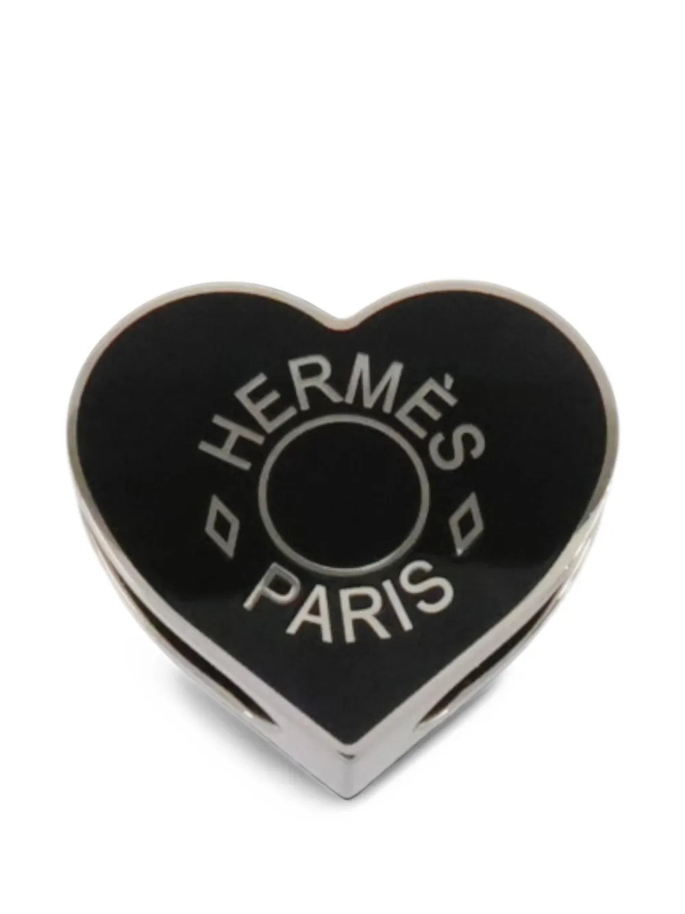 Hermès Pre-Owned Mini Coeur scarf ring - Silber