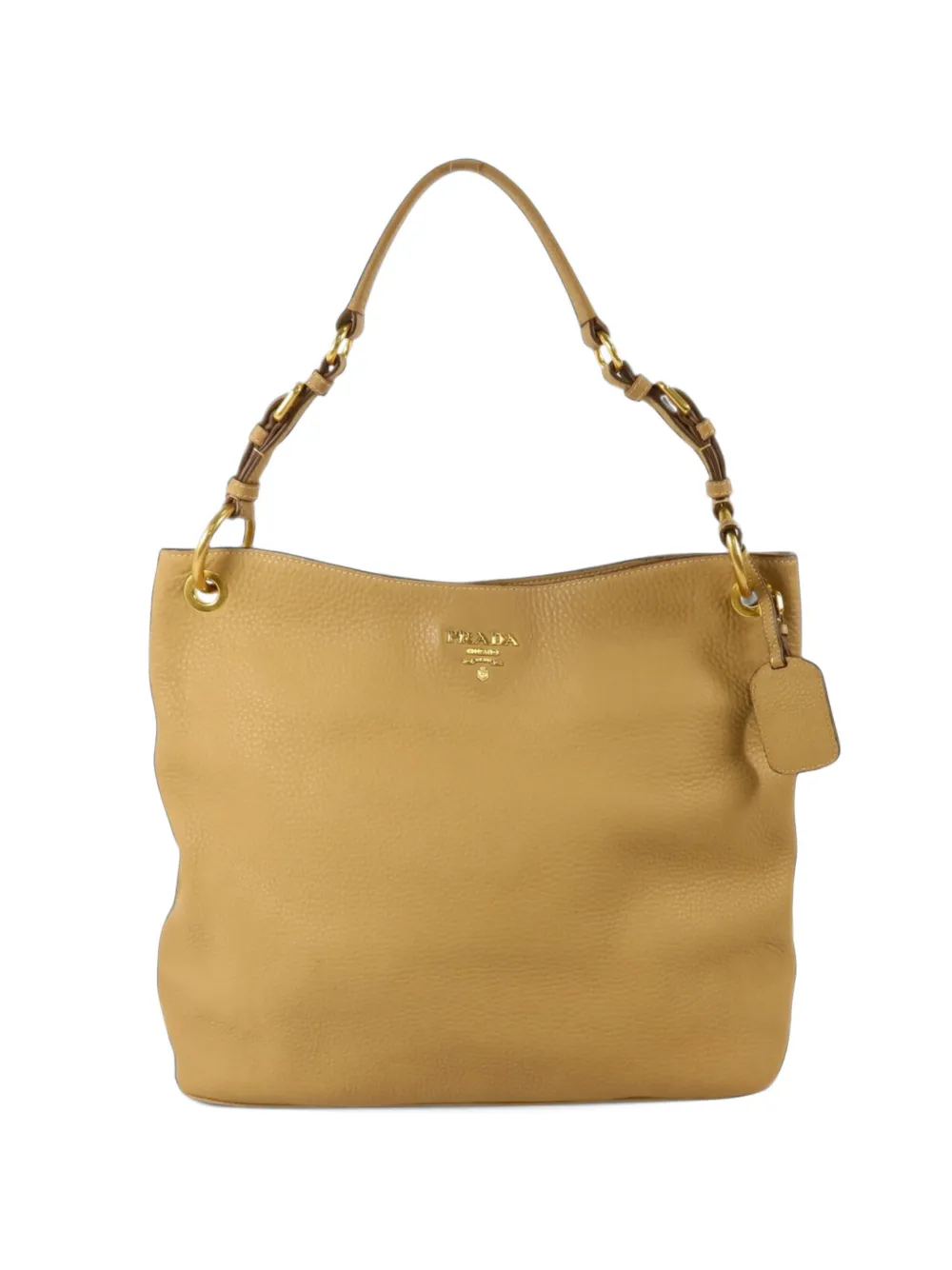 Prada Pre-Owned leather shoulder bag - Toni neutri