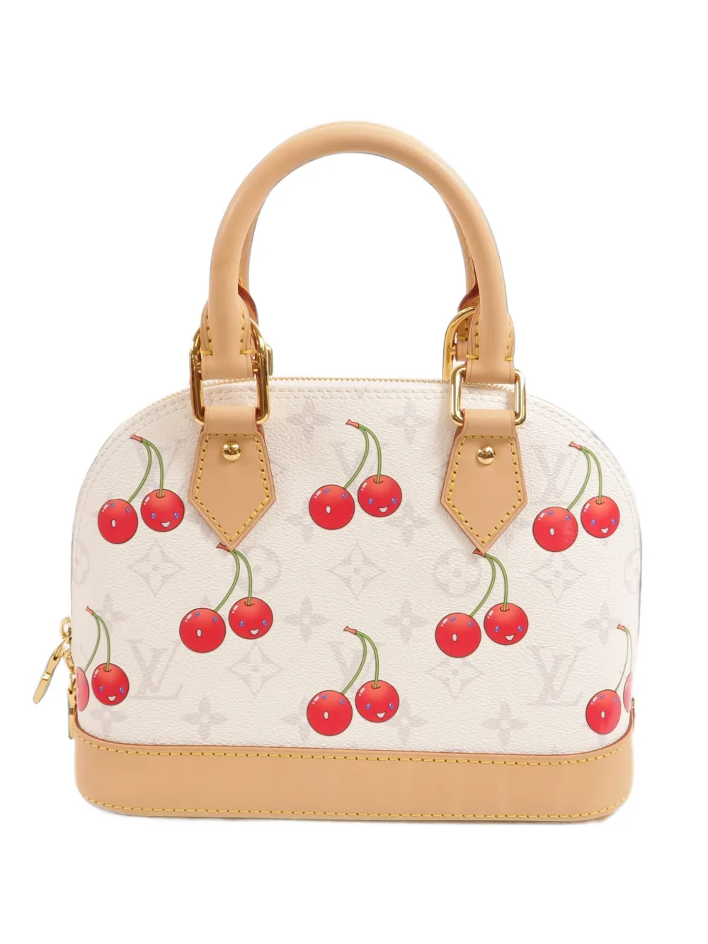 Louis Vuitton Pre-Owned x Takashi Murakami Alma BB leather handbag - Weiß