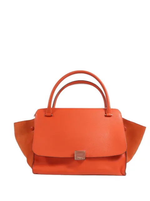 Celine Pre-Owned medium Trapeze leather tote bag