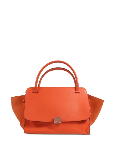 Celine Pre-Owned medium Trapeze leather tote bag