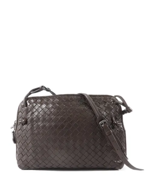 Bottega Veneta Pre-Owned Nodini Intrecciato leather shoulder bag