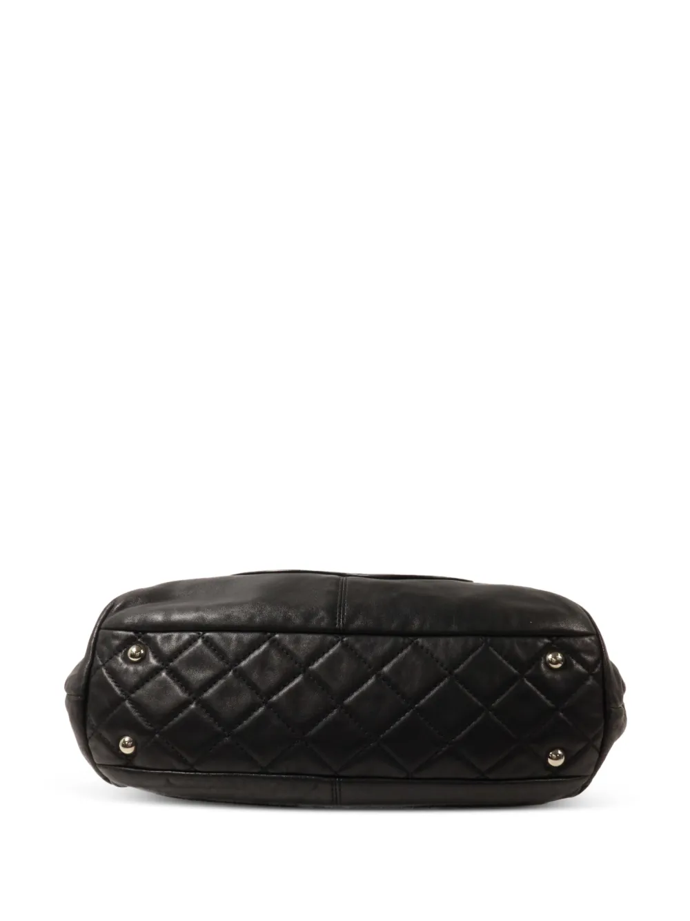 CHANEL Pre-Owned CC chain-link tote bag Zwart