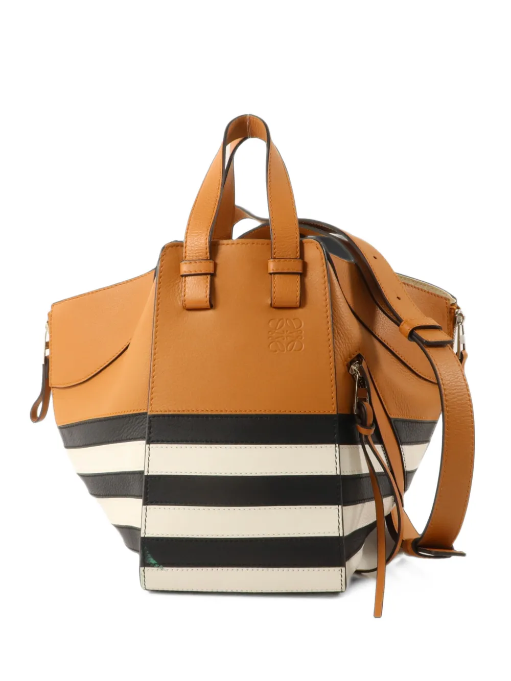 Loewe Pre-Owned Hammock Marine shoulder bag - Braun