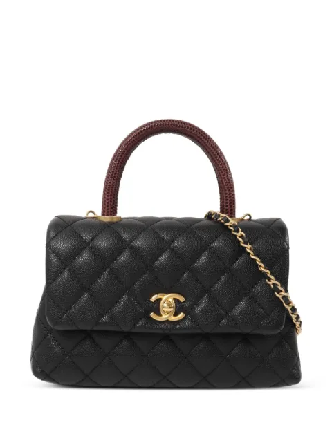 CHANEL Pre-Owned quilted CC turn-lock tote bag