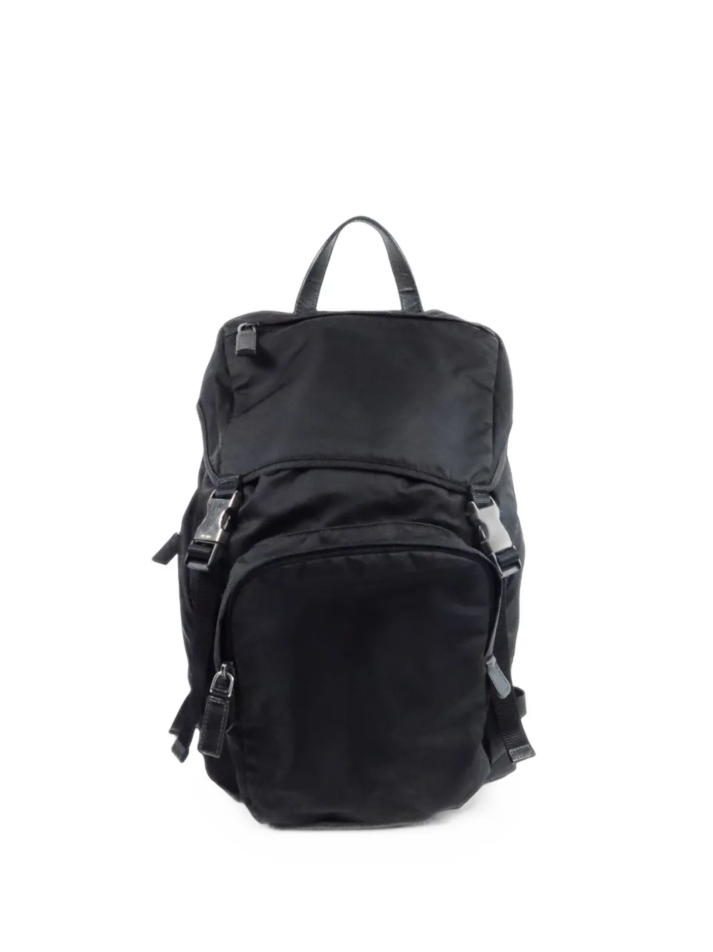 Prada Pre-Owned buckle-fastening backpack - Nero