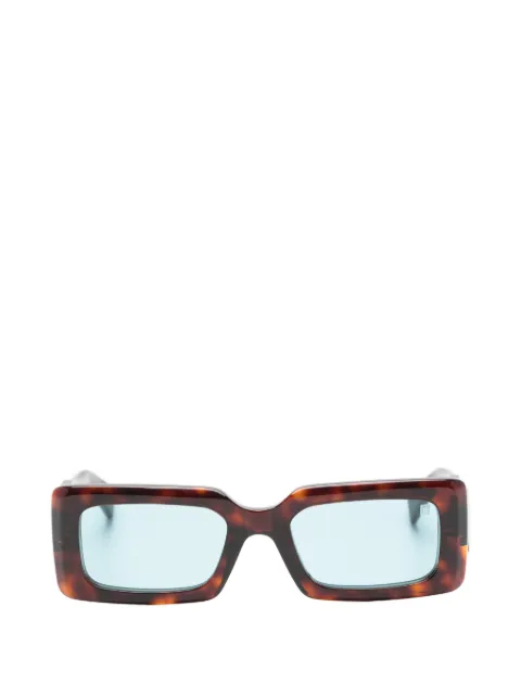Balmain Eyewear Skyler tortoiseshell-effect rectangle-frame sunglasses