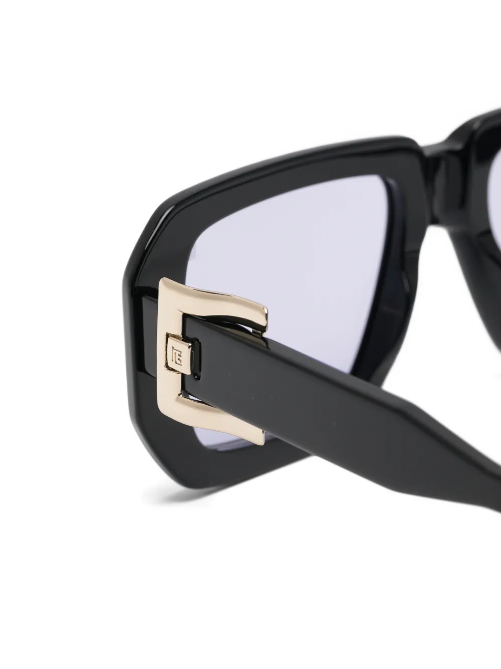 Balmain Eyewear Anthem II geometric-frame sunglasses Zwart