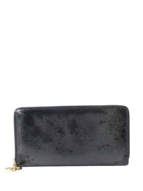 Gucci Pre-Owned Lovely Line zip-around long wallet