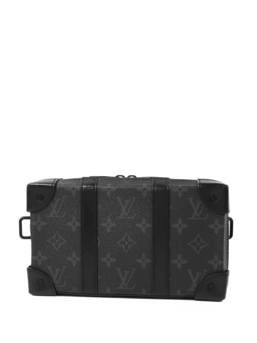 Louis Vuitton Pre-Owned mini Soft Trunk Monogram eclipse shoulder bag - Schwarz