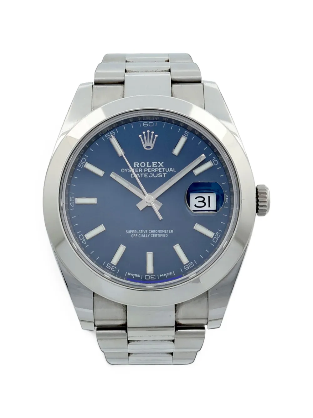 Rolex Datejust 41mm watch - Blu