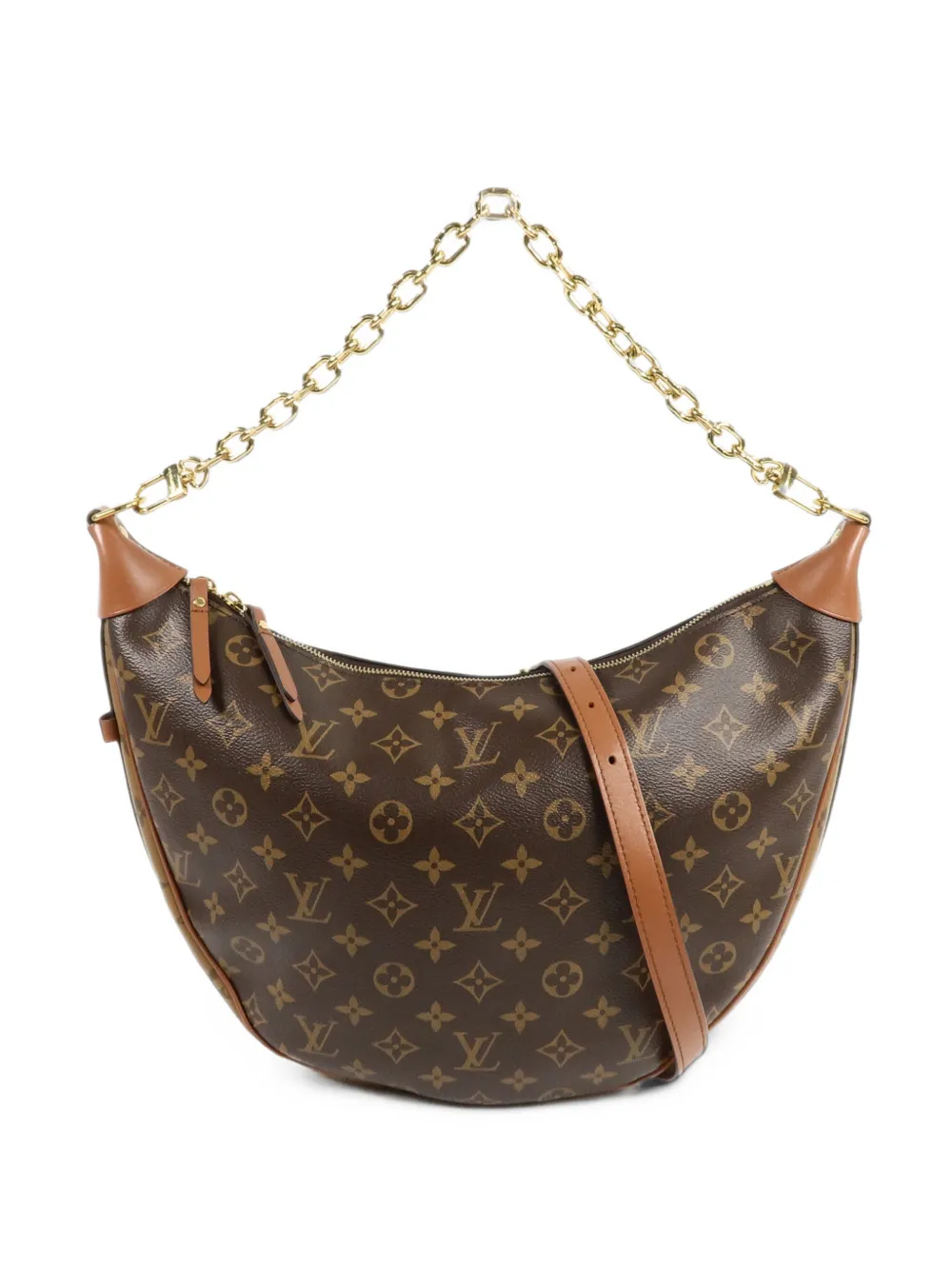 Louis Vuitton Pre-Owned Loop Monogram Reverse two-way shoulder bag - Braun