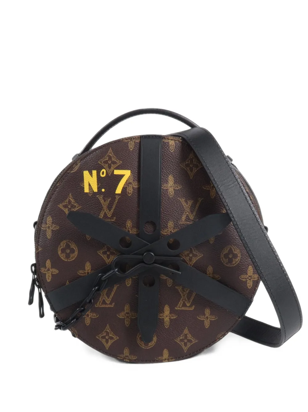 Louis Vuitton Pre-Owned Wheel Box shoulder bag - Braun